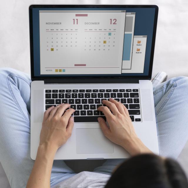 Calendrier de réservation en ligne