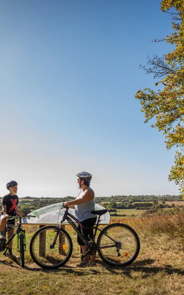 Randonnée VTT en famille sur la Côte Belet, Deux-Sèvre (79)