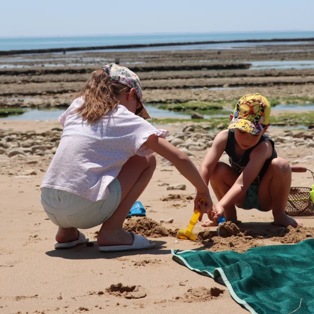 Sainte Marie De Re Enfants Et Jeux De Plage