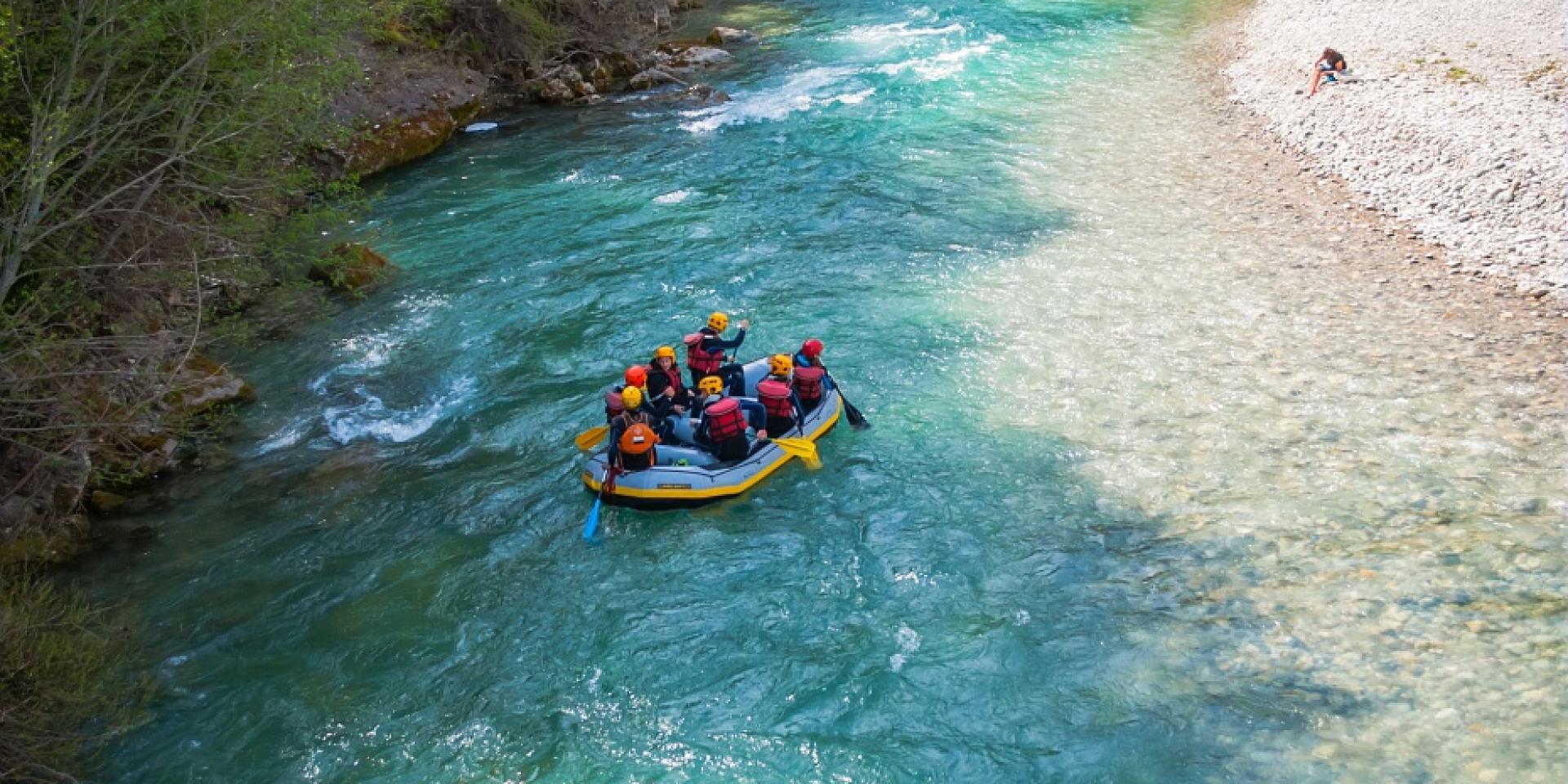Rafting nel Verdon