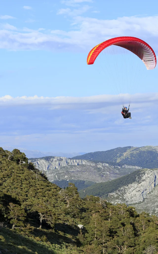 Parapente au Mont Lachens
