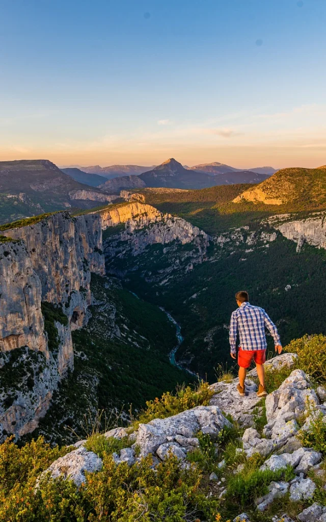 Canyon du Verdon, Route des Cretes