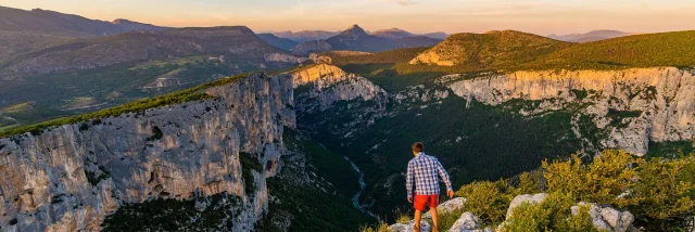 Canyon du Verdon, Route des Cretes