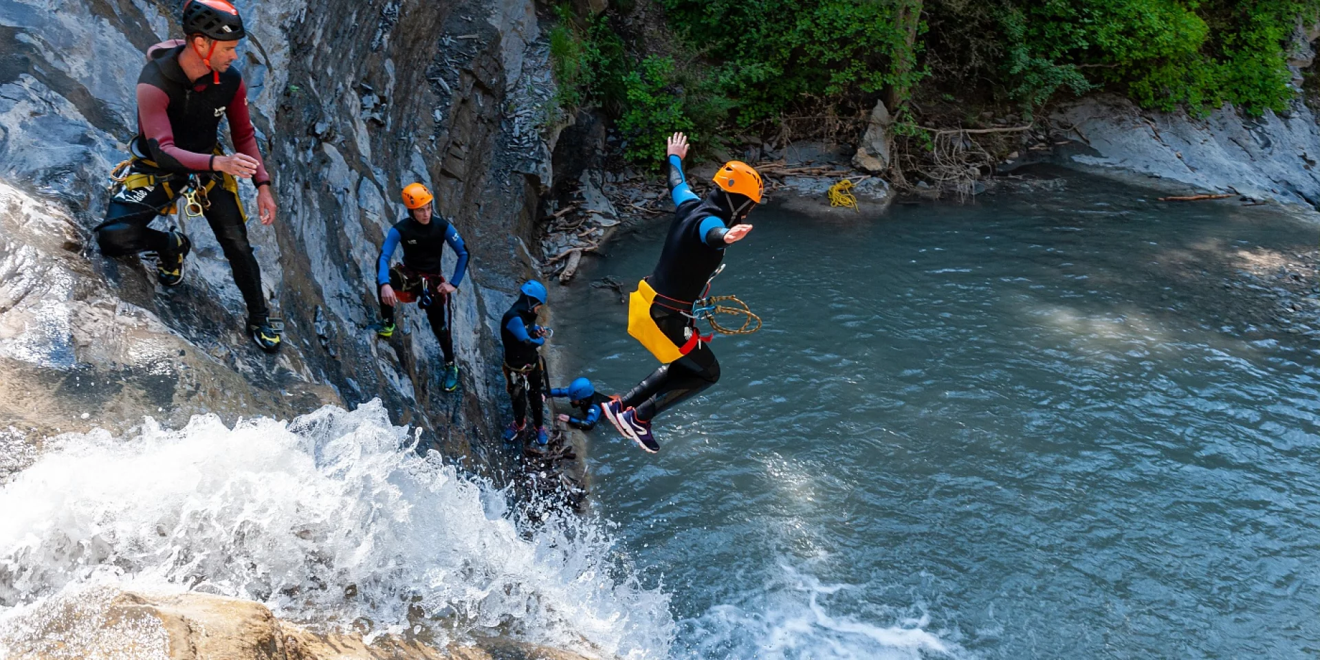 Canyoning - Il grande salto