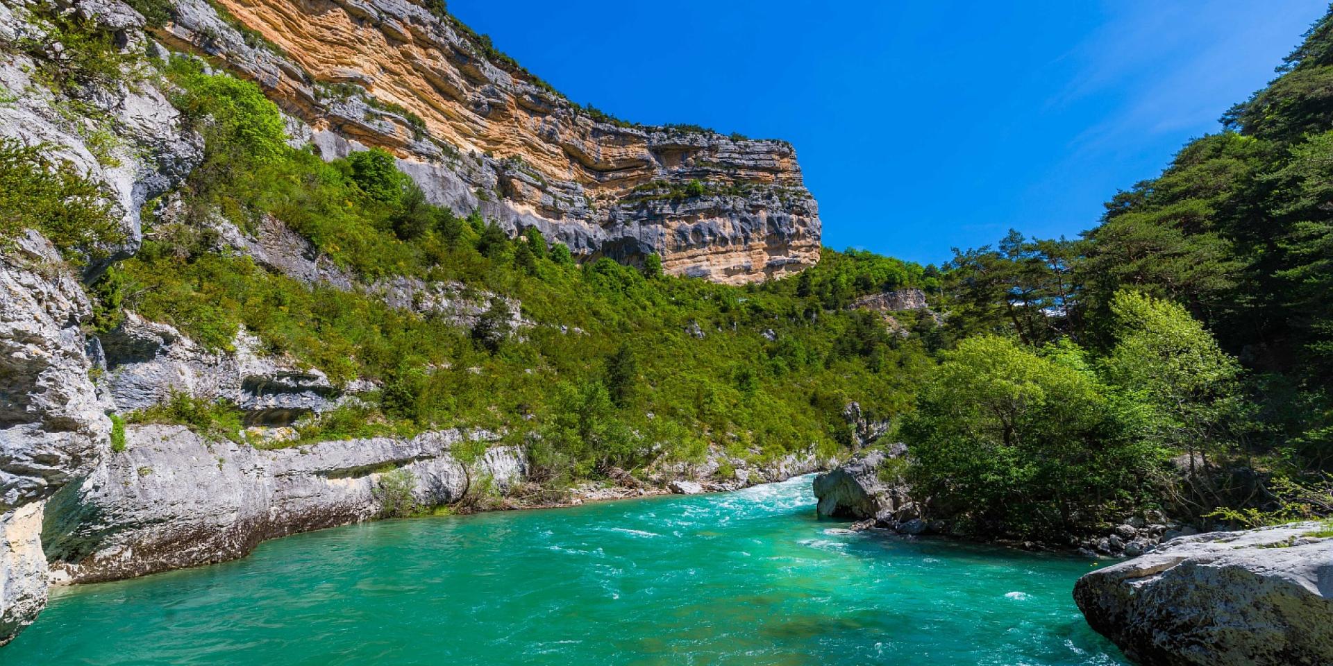 Gorges Du Verdon Grand Canyon Du Verdon Eau Turquoise