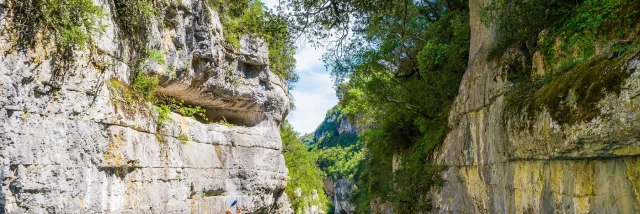 Gorges de Baudinard en canoé