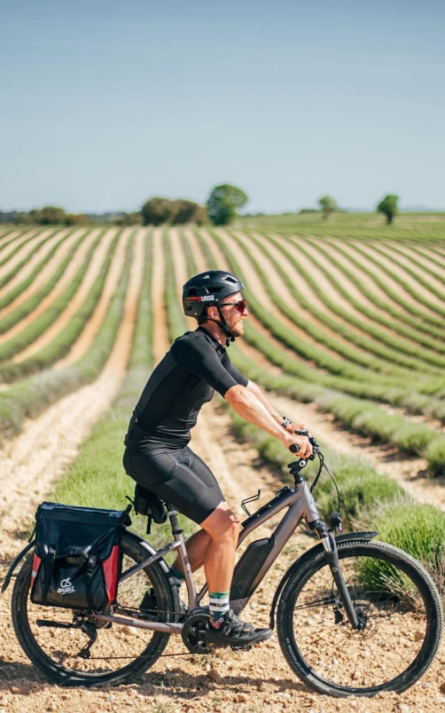 Vélo En Mode Balade Plateau Valensole