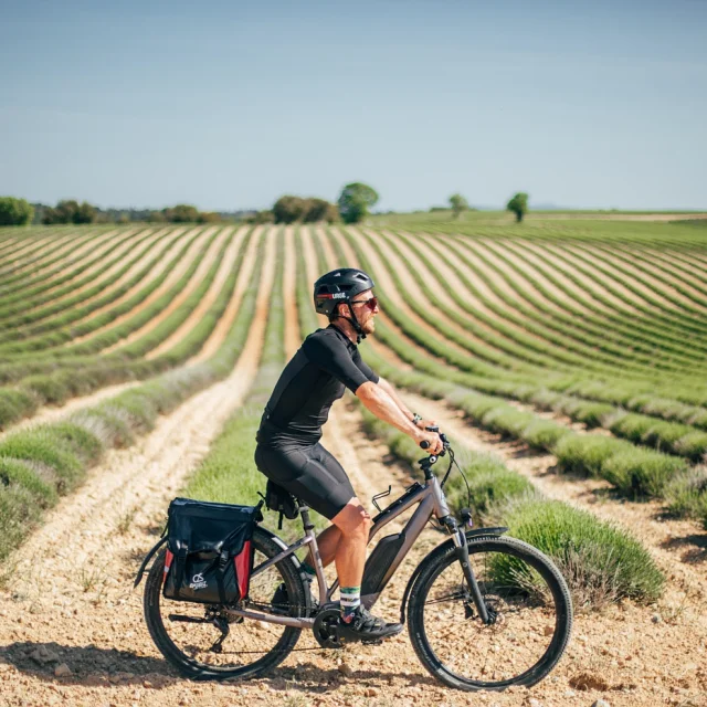 Vélo En Mode Balade Plateau Valensole