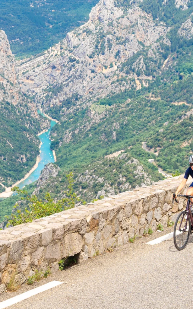 Le tour du Verdon à vélo