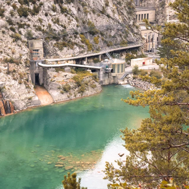 Barrage De Chaudanne 1 Castellane Tourisme