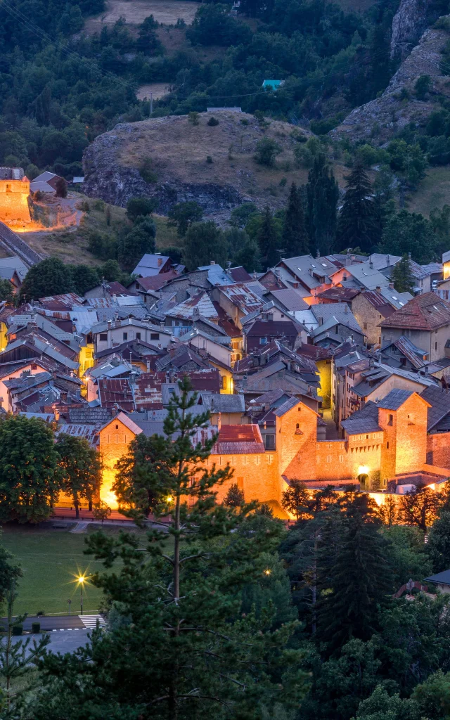 Colmars Nuit Tombante R Palomba Mairie Colmars