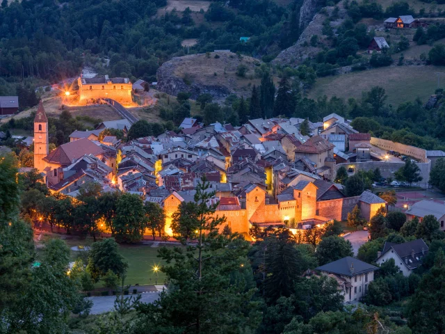 Colmars Nuit Tombante R Palomba Mairie Colmars