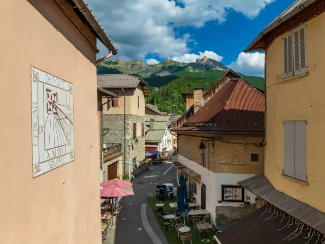 Alpes-de-Haute-Provence (04) Allos village // France, Alpes-de-Haute-Provence, Allos village
