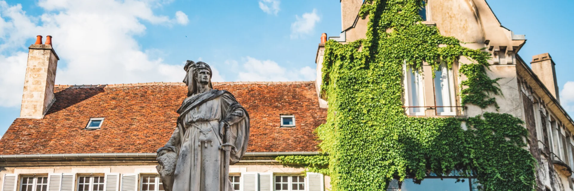 Bourges, Statue Jacques Cœur｜Ad2t du Cher