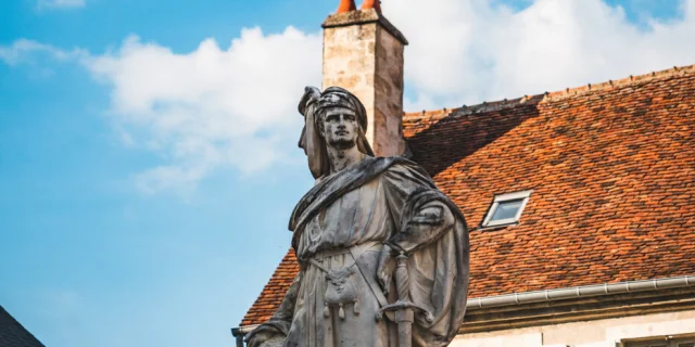 Bourges, Statue Jacques Cœur｜Ad2t du Cher
