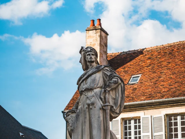 Bourges, Statue Jacques Cœur｜Ad2t du Cher