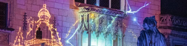 Bourges, Palais Jacques Cœur, Nuits Lumière｜Ad2t