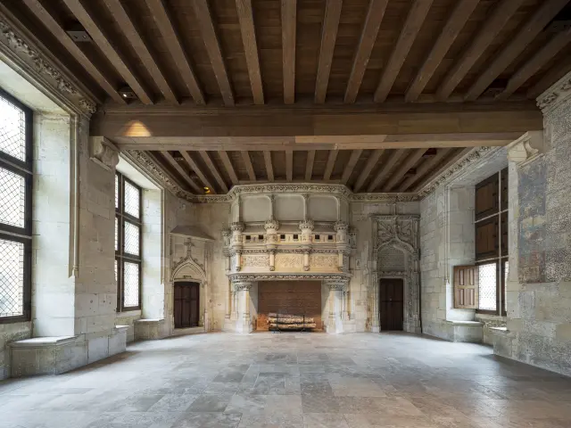 Palais Jacques Cœur, Salle des festins｜Patrick Tournebœuf-Tendance floue, Centre des monuments nationaux