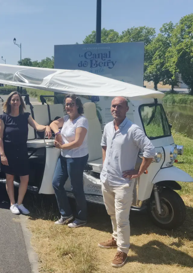 Ville de Saint-Amand-Montrond, Bezoek per tuk tuk｜Bureau voor Toerisme Cœur de France