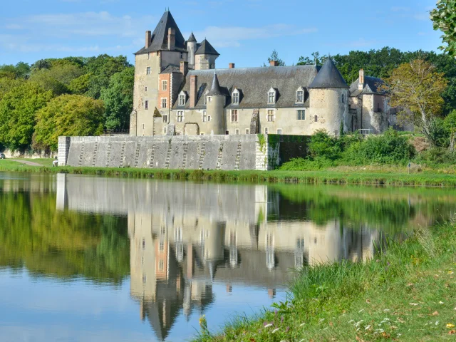 Chateau De La Chapelle Dangillon｜route Jacques Coeur 3