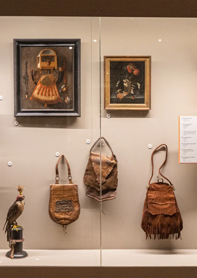 Château-Musée de Gien, Vitrine chasse au vol｜Hachem El Yamani