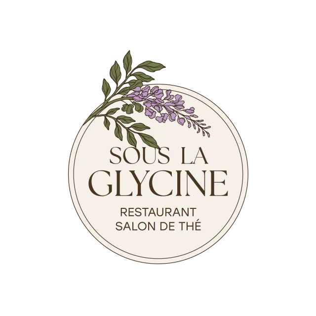 Cathédrale de Jean Linard｜Logo restaurant Sous la glycine