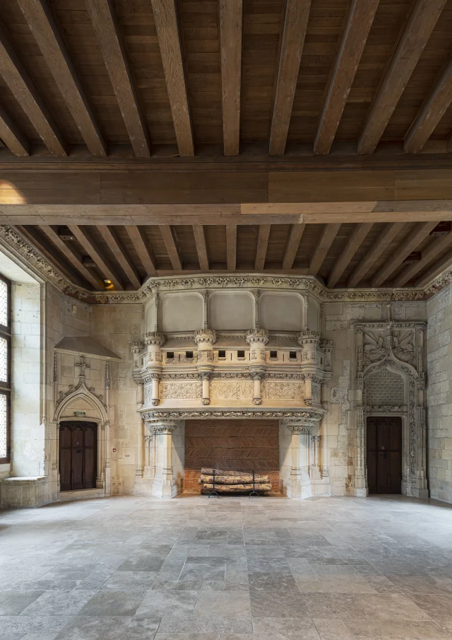 Palais Jacques Cœur, Salle des festins｜Patrick Tournebœuf-Tendance floue, Centre des monuments nationaux