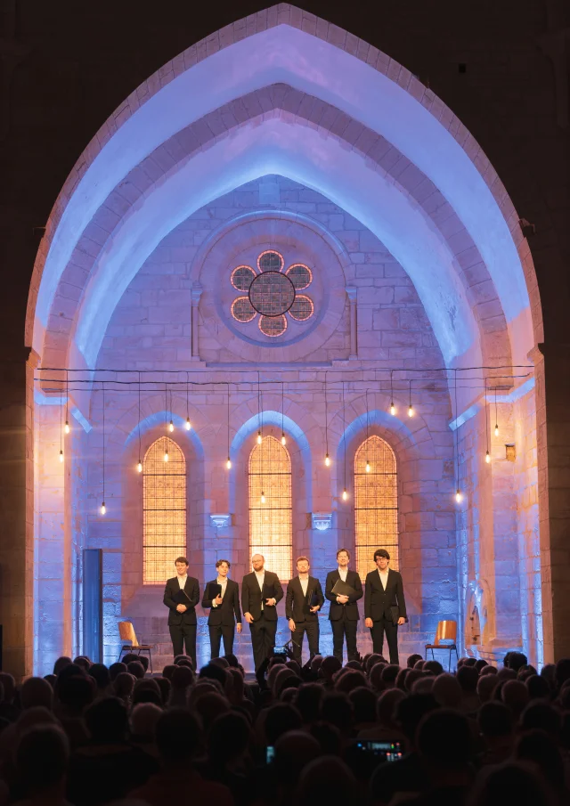 Abbaye de Noirlac, The Gesualdo Six｜Pierre Planchenault, 2024