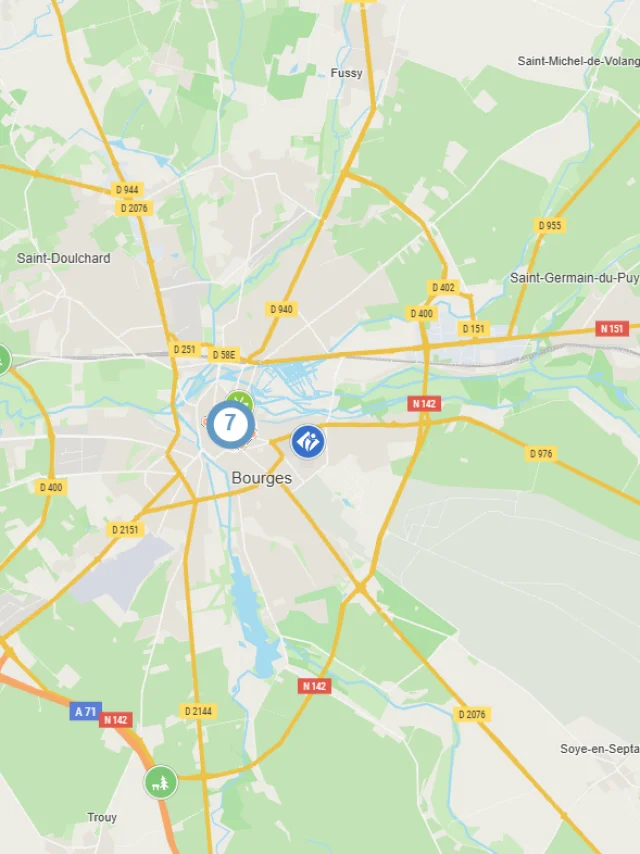 Interactieve kaart｜Route Jacques Cœur