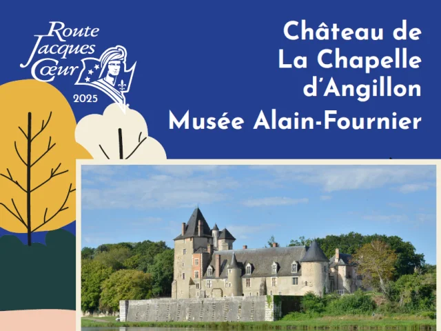 Dépliant Château de la Chapelle d'Angillon 2025