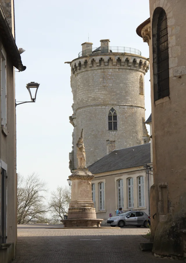 Mehun-sur-Yèvre, Château Charles VII et statue Jeanne d'Arc｜VMSY