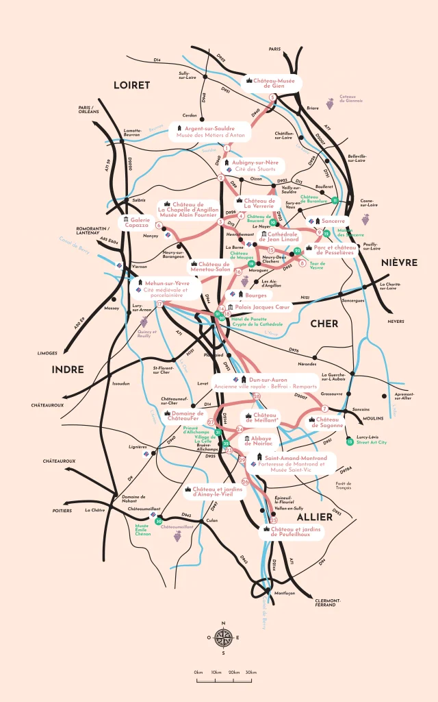 Carte membre Route Jacques Cœur 2025