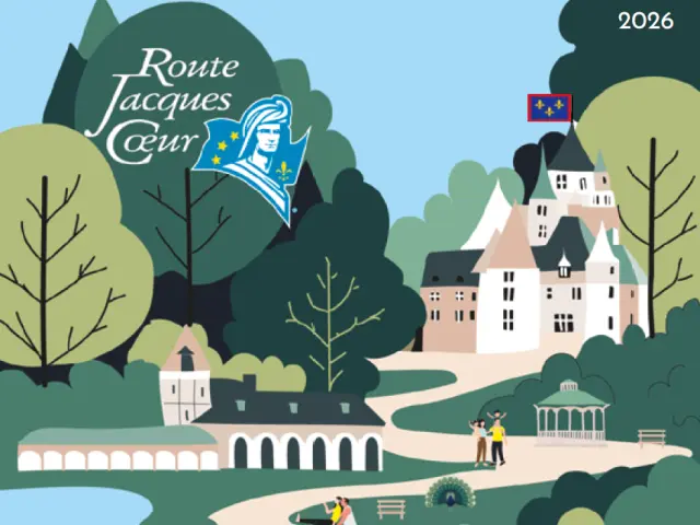 Dépliant principal Route Jacques Cœur 2026