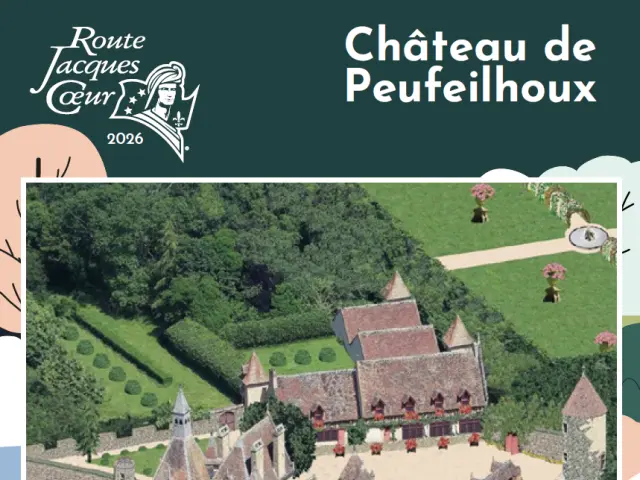 Dépliant Château de Peufeilhoux 2026
