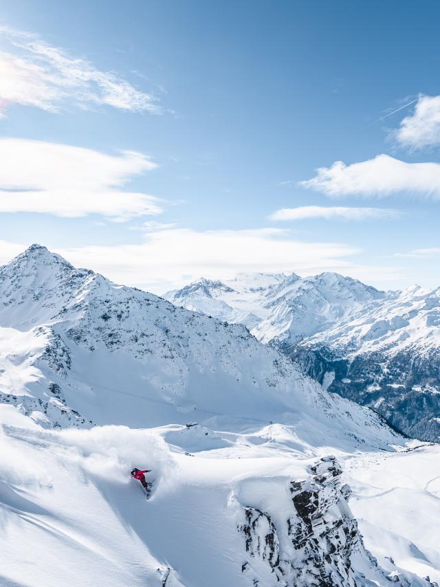 Freeride à Verbier