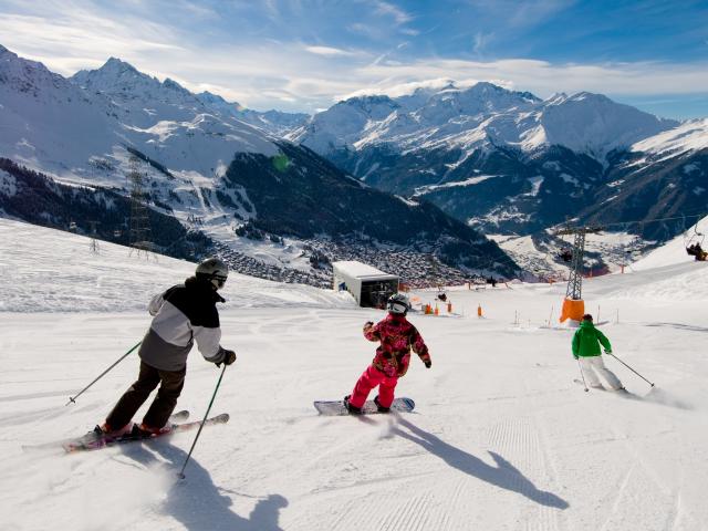 Ski et Snowboard à La Tzoumaz