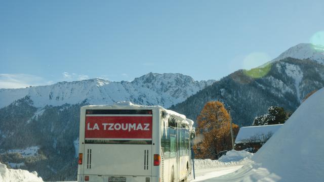 La Tzoumaz Skibus