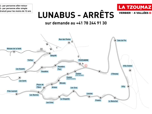 Lunabus Arrets