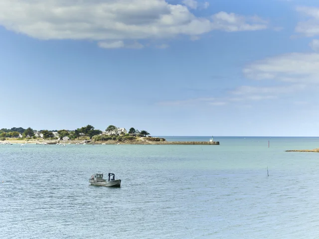 Vue sur la mer à Assérac