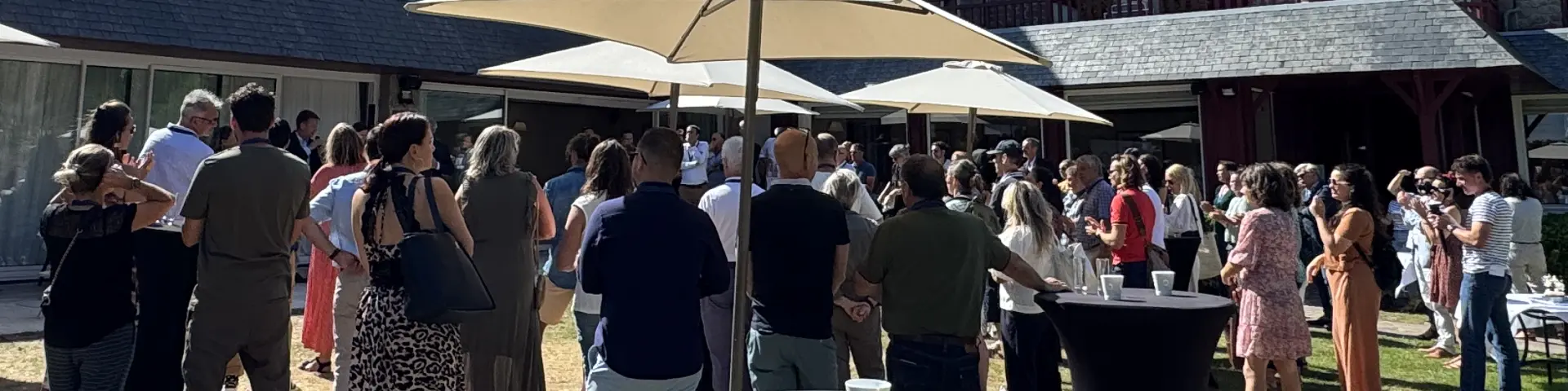 Cocktail extérieur Groupe/Séminaire Office de Tourisme La Baule-Presqu'île de Guérande