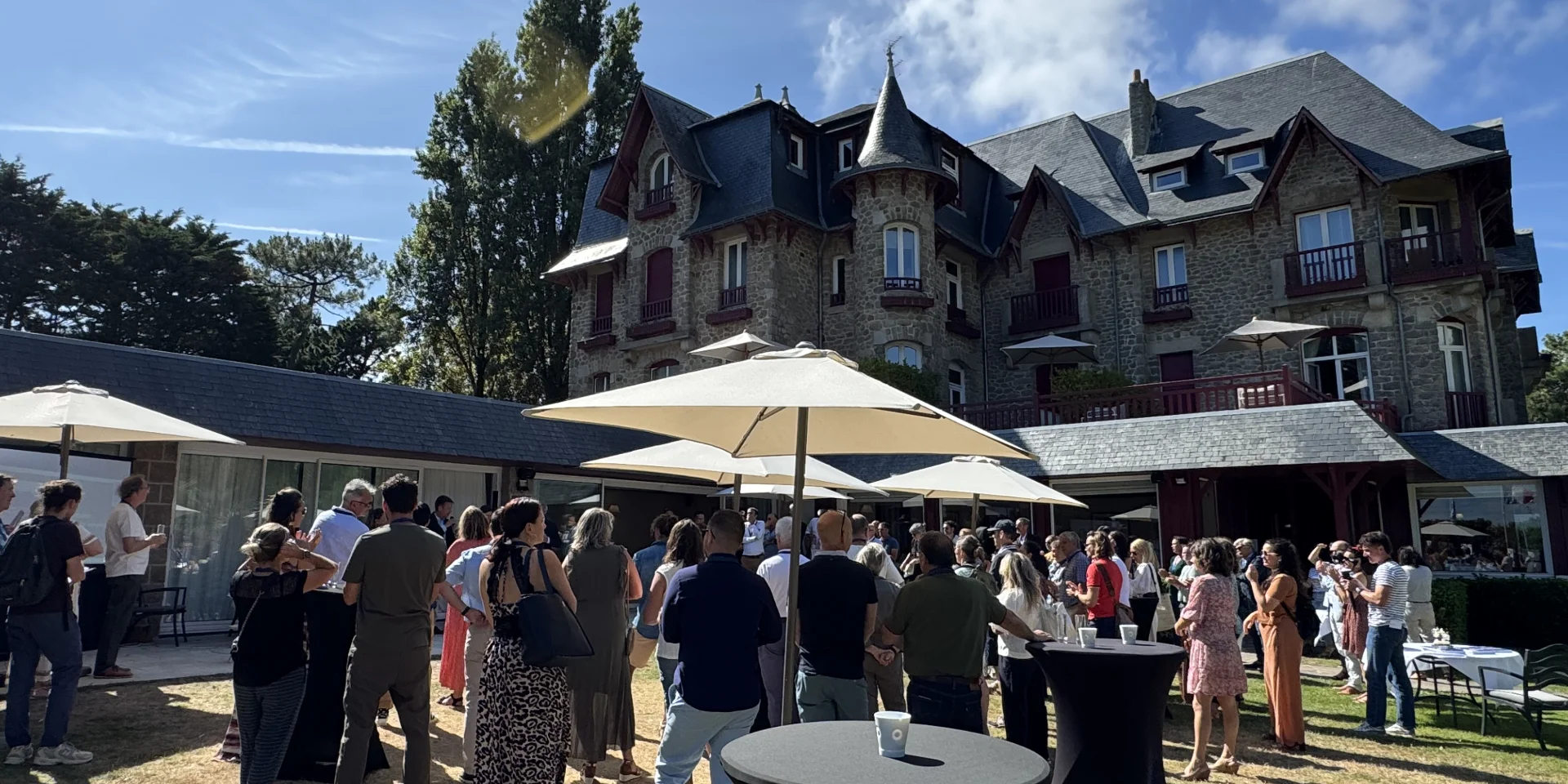 Cocktail extérieur Groupe/Séminaire Office de Tourisme La Baule-Presqu'île de Guérande