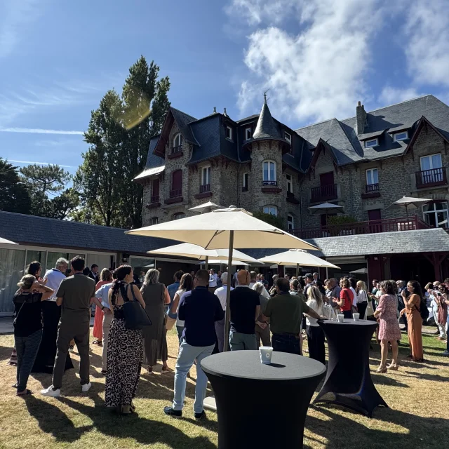 Cocktail extérieur Groupe/Séminaire Office de Tourisme La Baule-Presqu'île de Guérande
