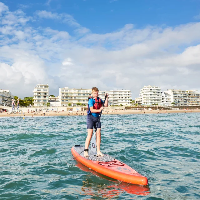 Paddle dans la baie de La Baule - Le Pouliguen
