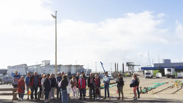 Visit to the port of La Turballe