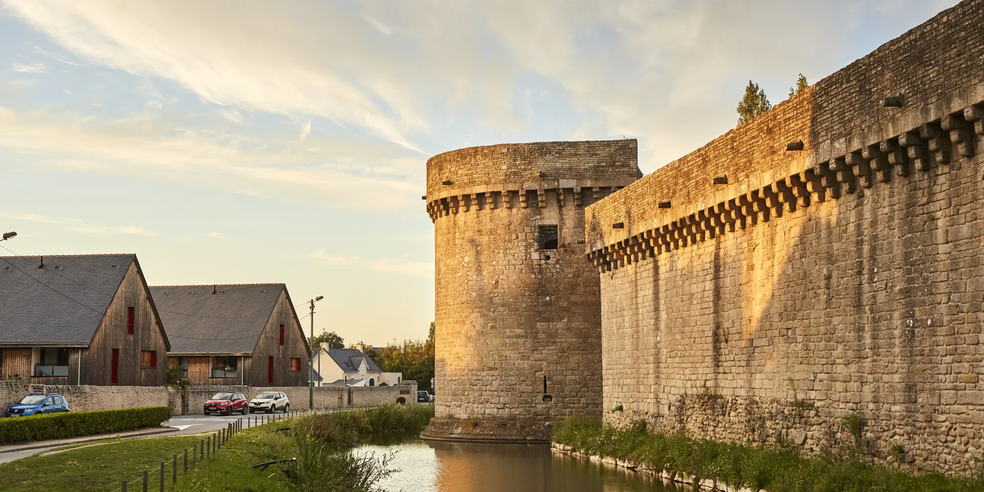 Les remparts de la Cité médiévale de Guérande