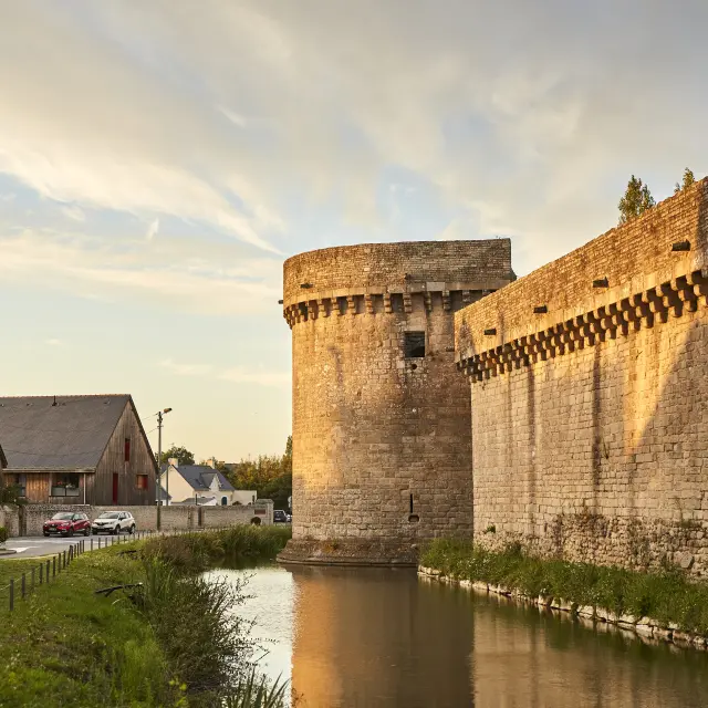 Les remparts de la Cité médiévale de Guérande