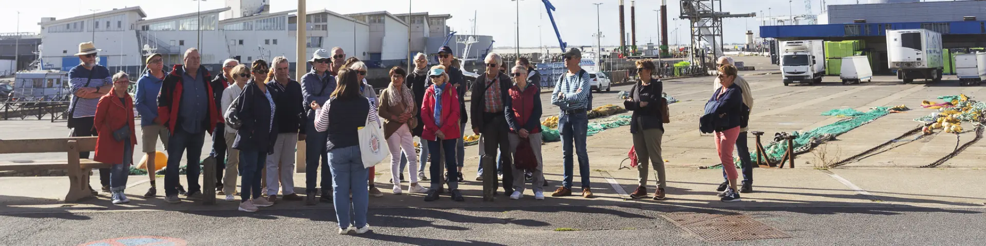 Visite du port de La Turballe