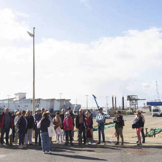 Visit to the port of La Turballe