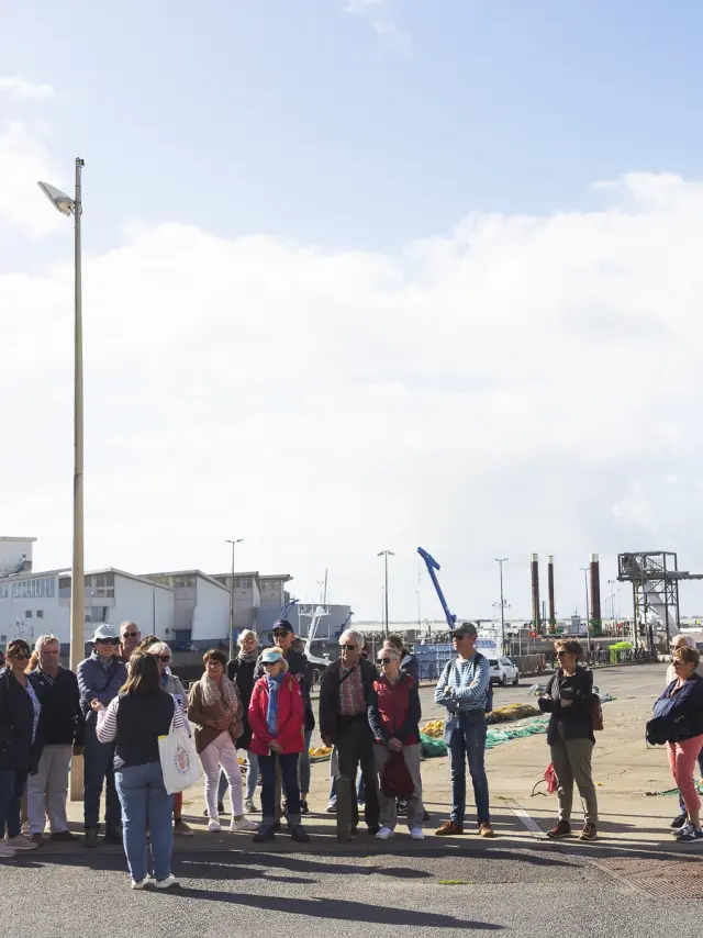 Visite du port de La Turballe