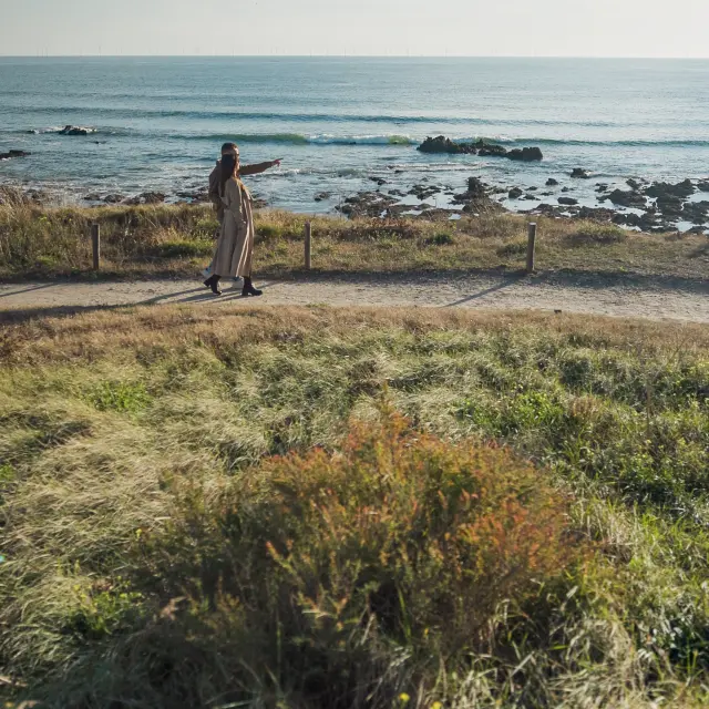 Spaziergang für Verliebte